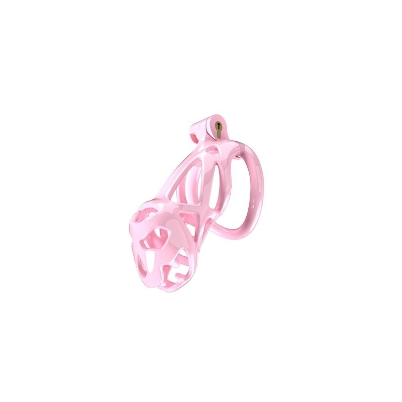 cage de chastete bouh l 10 x 35 cm rose 1