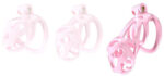 cage de chastete bouh l 10 x 35 cm rose