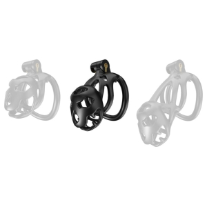 cage de chastete bouh m 8 x 35 cm noire