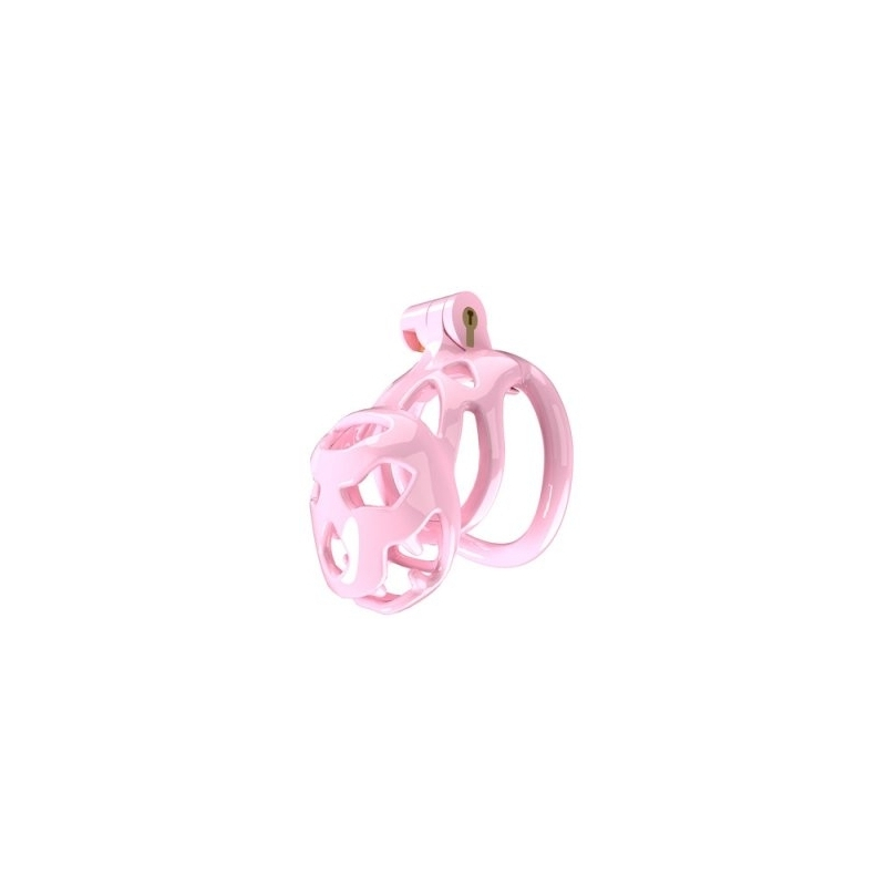 cage de chastete bouh m 8 x 35 cm rose 1