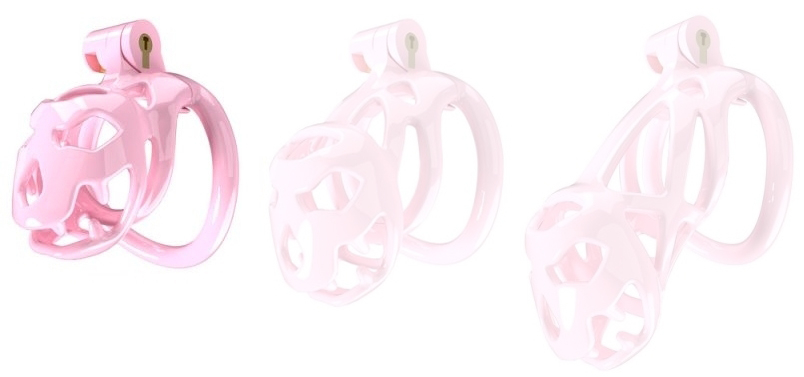 cage de chastete bouh s 6 x 34 cm rose