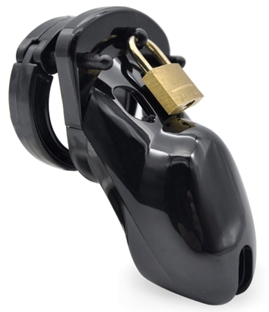 cage de chastete cb noir 8 x 33 cm