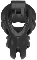 cage de chastete cob lock m 8 x 34cm noire 1