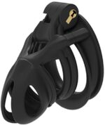 cage de chastete cob lock m 8 x 34cm noire
