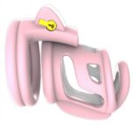 cage de chastete cock cuff 75 x 3 cm rose blanc 1