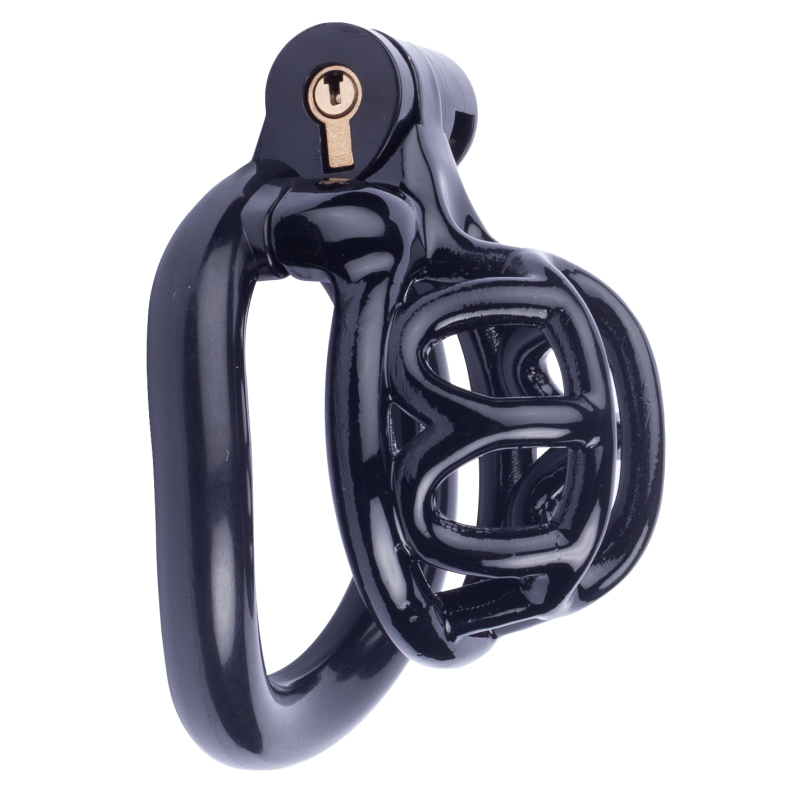 cage de chastete courte lyfy 4 x 33cm noire