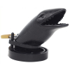 cage de chastete crocodile 10 x 35cm noire 1