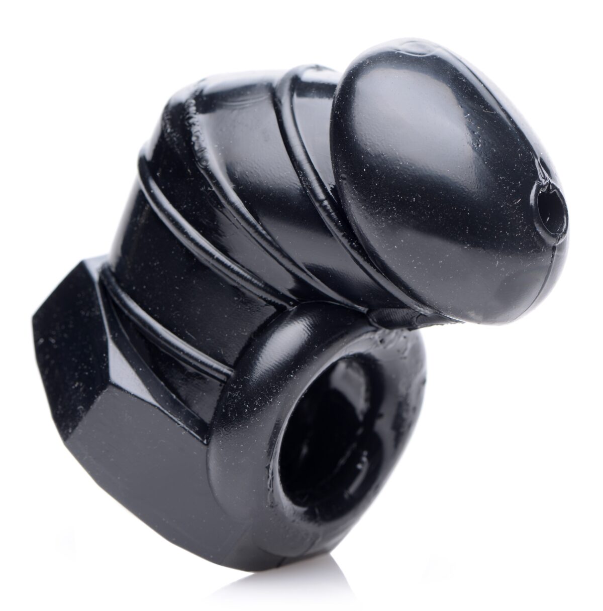 cage de chastete detained 7cm noire scaled