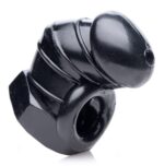 cage de chastete detained 7cm noire scaled