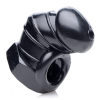 cage de chastete detained 7cm noire scaled
