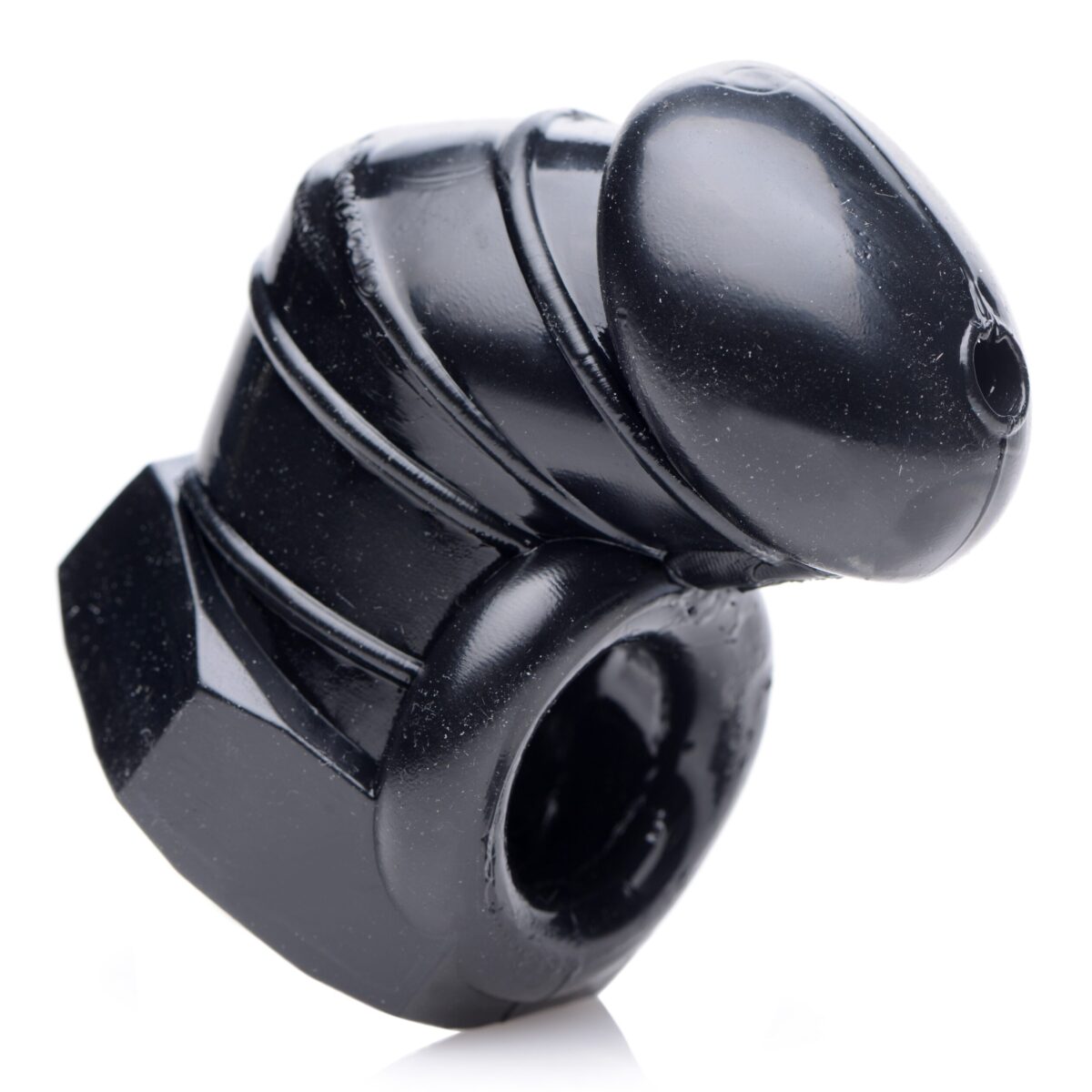 cage de chastete detained 7cm noire scaled