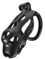 cage de chastete dog l 11 x 39 cm noire 1