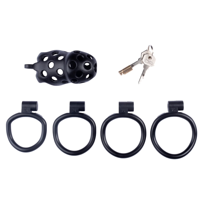 cage de chastete dotty l 95 x 39cm noire 1 scaled