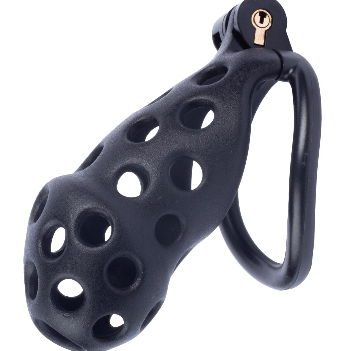 cage de chastete dotty xl 10 x 4cm noire