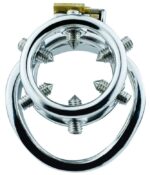 cage de chastete en metal annel pics 35 x 32cm 4