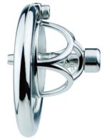 cage de chastete en metal avec plug d uretre hexy 3 x 33cm 1