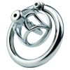 cage de chastete en metal avec plug d uretre hexy 3 x 33cm