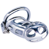 cage de chastete en metal cobra steel 10 x 37cm 4