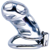 cage de chastete en metal cobra steel 10 x 37cm 5
