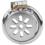 cage de chastete en metal flat 2cm 1