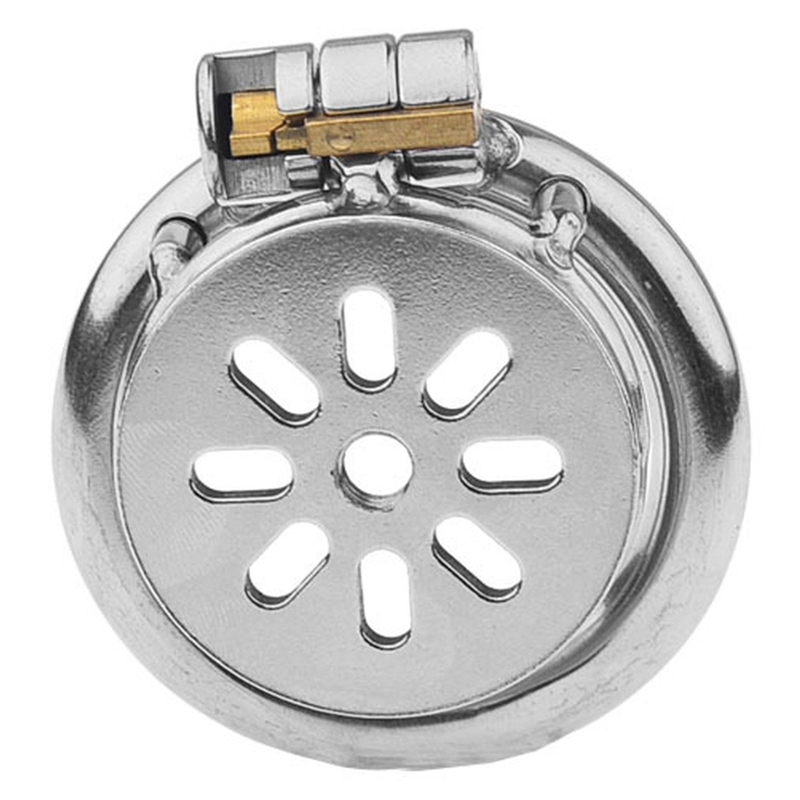 cage de chastete en metal flat 2cm 1
