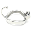cage de chastete en metal hook cock 9 x 33cm 1