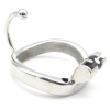 cage de chastete en metal hook cock 9 x 33cm 2