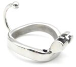 cage de chastete en metal hook cock 9 x 33cm 2