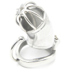 cage de chastete en metal hook open 7 x 33cm
