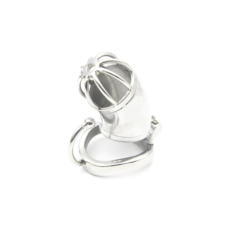 cage-de-chastete-en-metal-hook-open-7-x-33cm cage de chastete en metal hook open 7 x 33cm