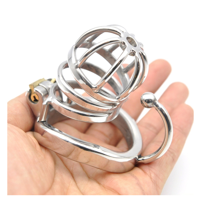 cage de chastete en metal hooky 75 x 33cm 2