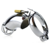 cage de chastete en metal lancelot 10 x 35cm 2