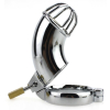 cage de chastete en metal lancelot 10 x 35cm 4