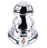 cage de chastete en metal lock love 9 x 35cm 1