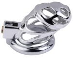 cage de chastete en metal lock love 9 x 35cm 4