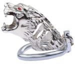 cage de chastete en metal panthera 9 x 34cm