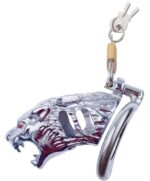 cage de chastete en metal panthera 9 x 34cm 2