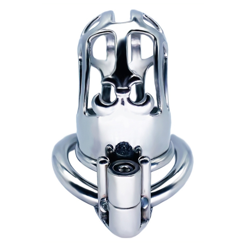 cage de chastete en metal royal steel 7 x 3cm 3