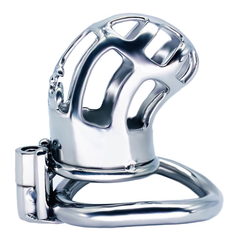 cage de chastete en metal royal steel 7 x 3cm