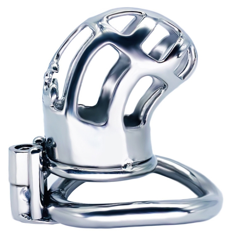 cage de chastete en metal royal steel 7 x 3cm