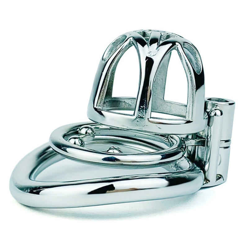 cage de chastete en metal trig cage 4 x 35cm 2