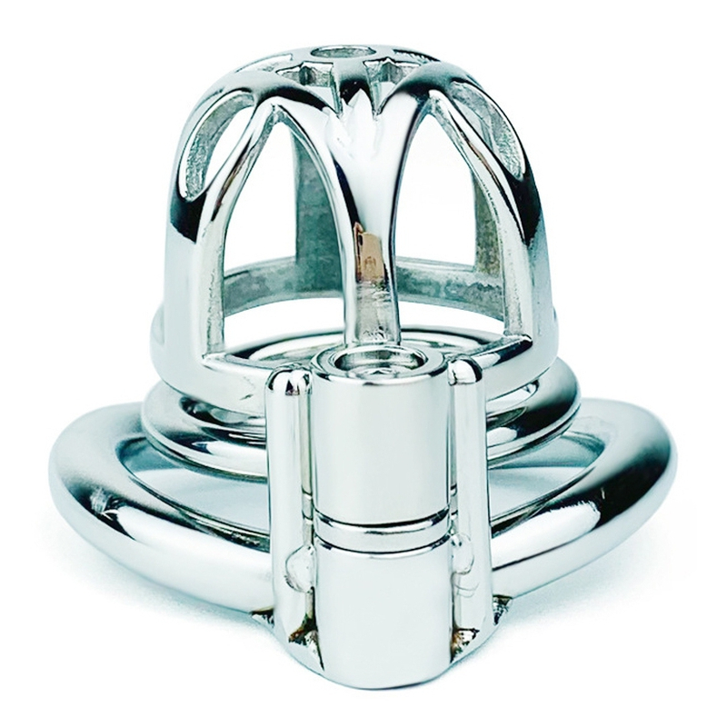 cage de chastete en metal trig cage 4 x 35cm 3