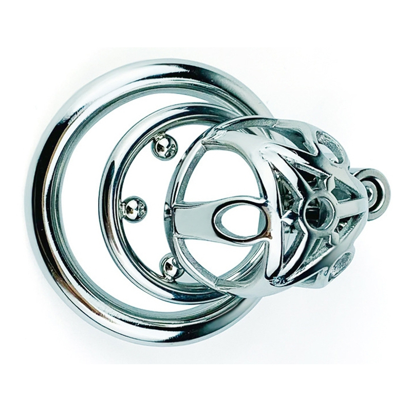 cage de chastete en metal trig cage 4 x 35cm 4