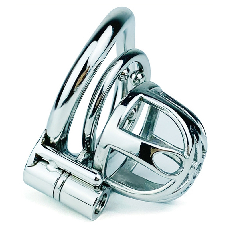 cage de chastete en metal trig cage 4 x 35cm 5