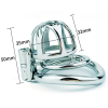 cage de chastete en metal trig cage 4 x 35cm 7