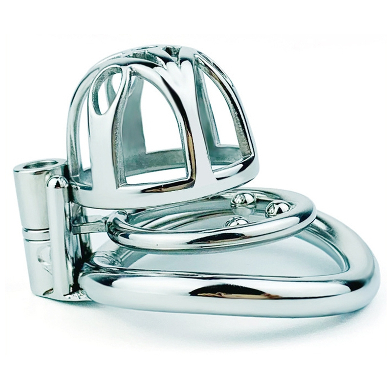 cage de chastete en metal trig cage 4 x 35cm