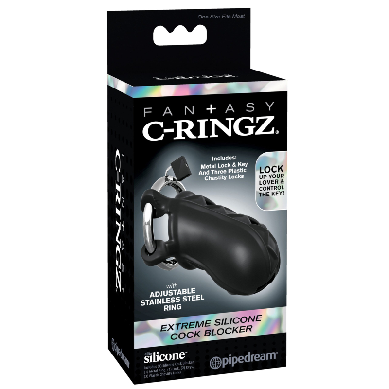 cage de chastete en silicone cock blocker 9 x 4cm 1 scaled