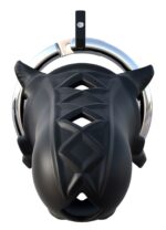 cage de chastete en silicone cock blocker 9 x 4cm 2