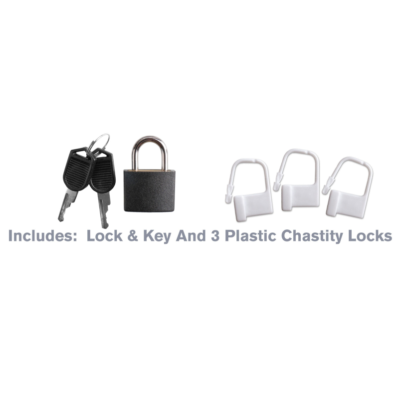cage de chastete en silicone cock blocker 9 x 4cm 5