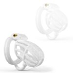 cage de chastete filly hook m 75 x 31 cm blanche